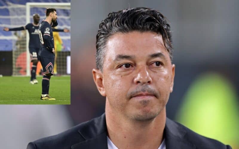 Gallardo apoyó públicamente a Messi tras los silbidos que recibió en Francia