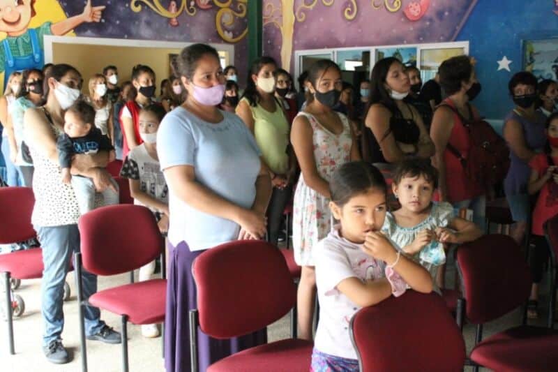 El Hogar de Día de Posadas tuvo su acto de inicio de ciclo lectivo 2022