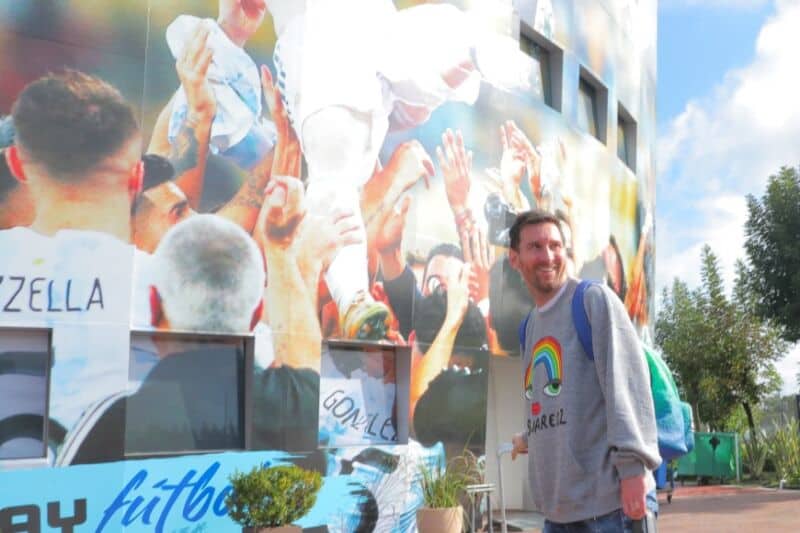 Messi llegó al país y se sumó a la Selección