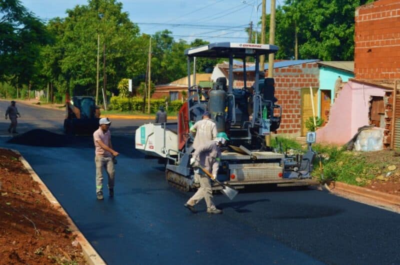 Finalizaron las obras viales e hidráulicas sobre avenida Las Heras de Posadas