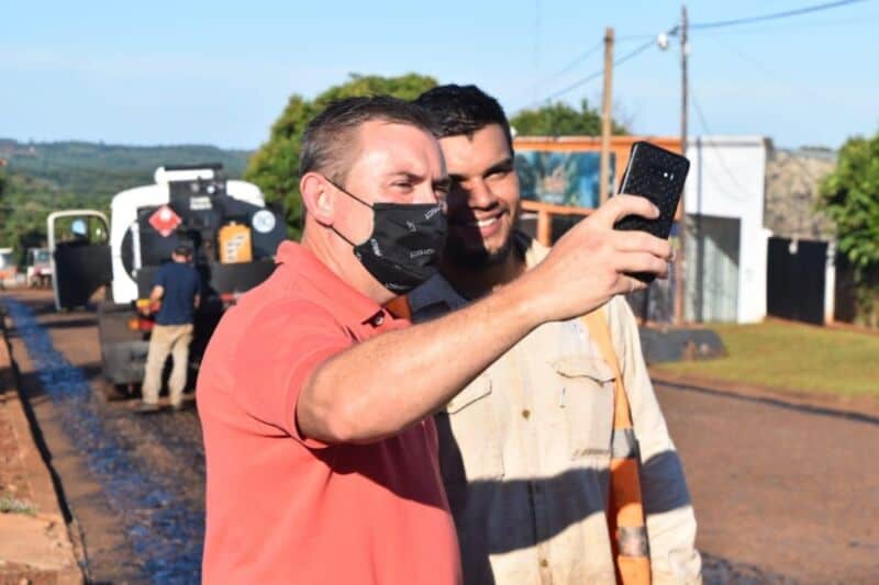 Fuerte avance en la pavimentación de calles y avenidas en Campo Grande