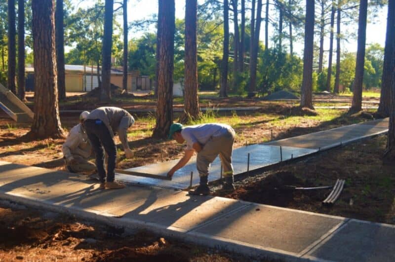 Remodelan un espacio público en el barrio Luis Piedrabuena de Posadas 2 4 - obras 4 - 3