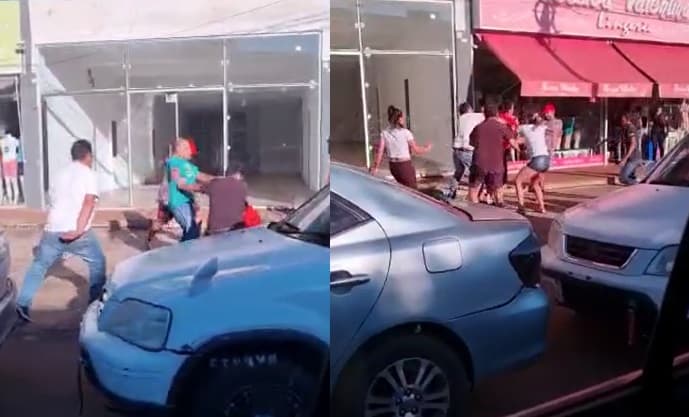 Video: gresca y descontrol en las filas de Encarnación para cruzar el puente