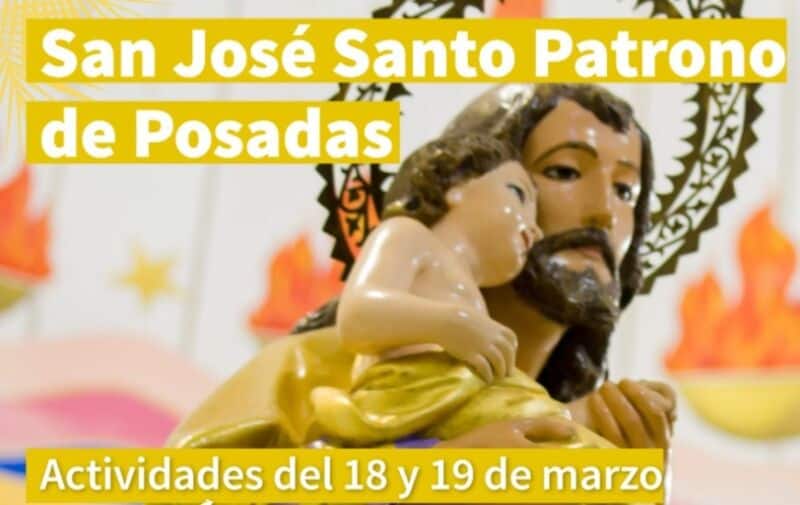 Posadas celebrará a su Santo Patrono San José con actividades culturales