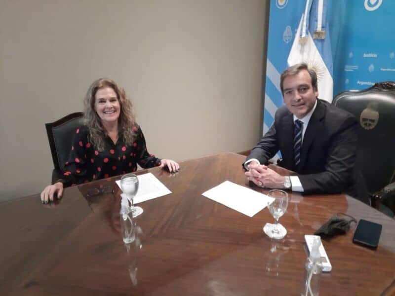 Venchiarutti se reunió con el Ministro de Justicia y Derechos Humanos de la Nación