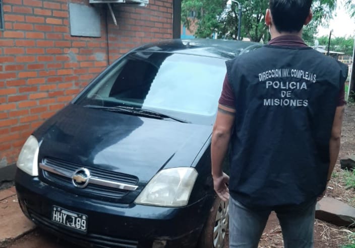 Incautaron en Garupá un vehículo robado en Buenos Aires