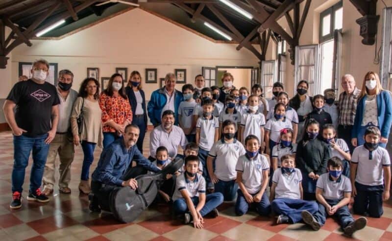 Homenajearon a Alcibíades Alarcón en la Escuela Fraternidad de Posadas