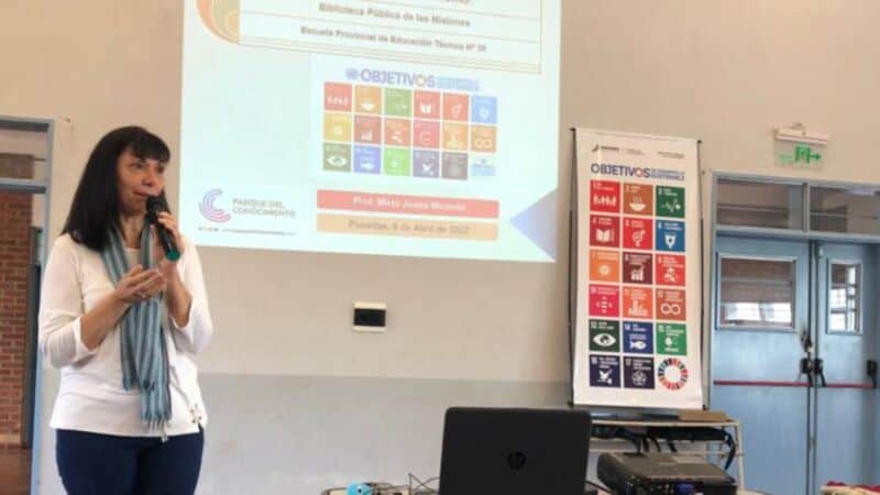 Charlas sobre ODS para instituciones educativas en el Parque del Conocimiento