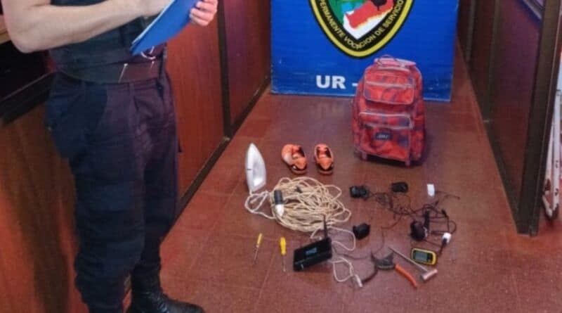 Recuperaron elementos robados de una vivienda en San Vicente