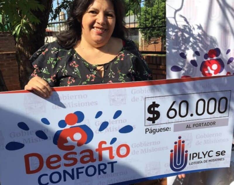 Vecina posadeña es la nueva ganadora de 
