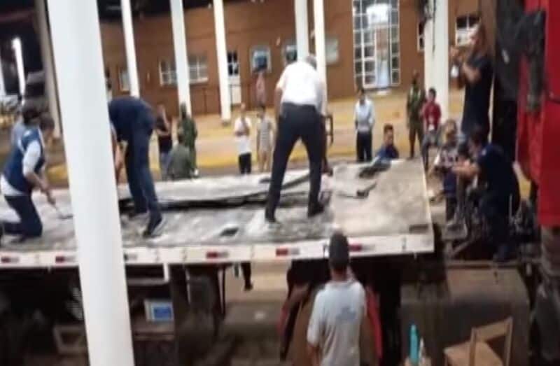 Interceptaron un camión con más de una tonelada de marihuana en el puente Posadas-Encarnación