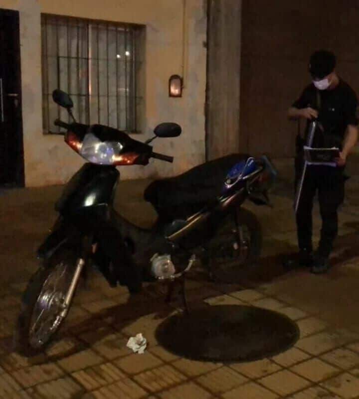 Moto secuestrada - 1