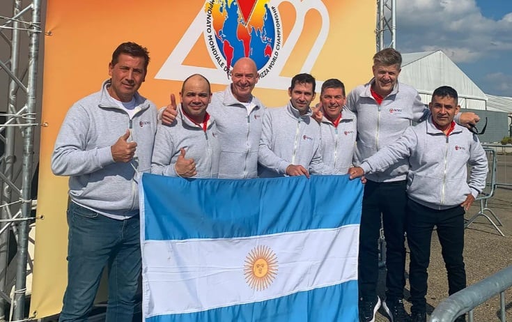 Argentina terminó en el segundo lugar del campeonato mundial de pizza