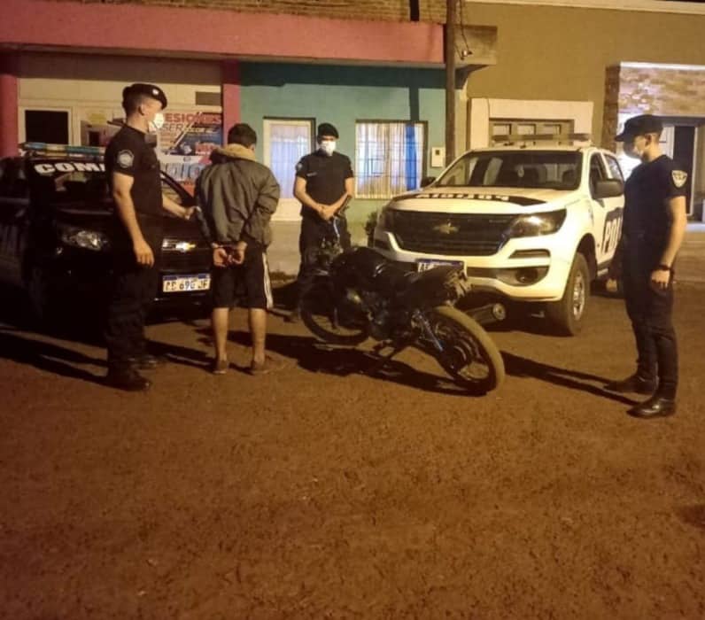 Campo Grande: recuperaron una moto robada y hay un detenido