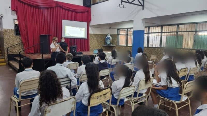 Concretaron charlas en las escuelas para prevenir el “bullying” y otras problemáticas
