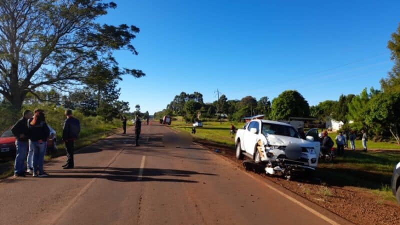 Motociclista perdió la vida tras un choque en El Soberbio
