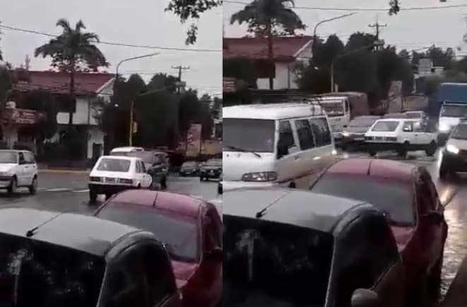 Posadas: se olvidó de las manos únicas y entró a contramano por Lavalle