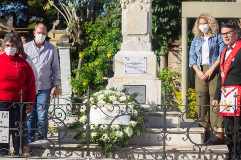 Realizaron en Posadas un homenaje a Ramón Madariaga en el 111° aniversario de su fallecimiento 1 2 - madariaga 1 - 1