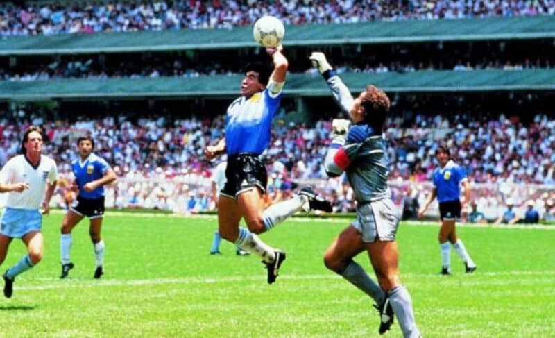 La camiseta de Maradona usada en el Mundial 86 contra Inglaterra será subastada en Londres