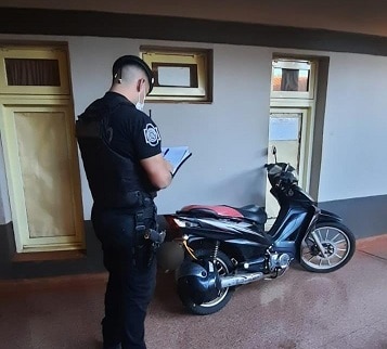 Secuestraron una moto en Posadas