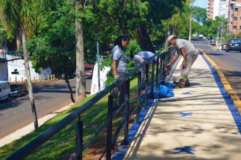 Finalizaron las obras de puesta en valor de la avenida Roque Sáenz Peña de Posadas 2 4 - obras roque saenz pena 3 - 3