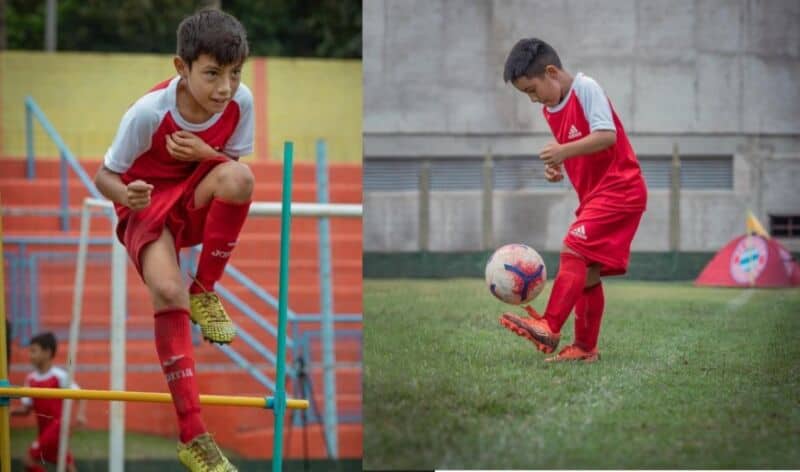 "El fútbol para mí es un estilo de vida, algo a lo que me quiero dedicar cuando sea más grande"