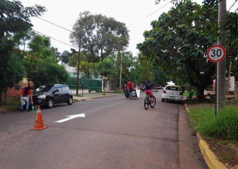 Modificaron el sentido de circulación de calle Rocamora en Posadas