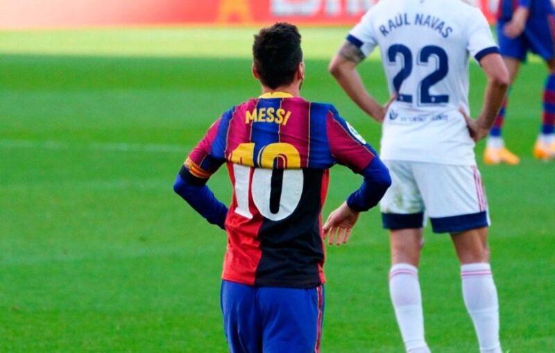 Messi contó la historia de cómo se le ocurrió el homenaje a Maradona