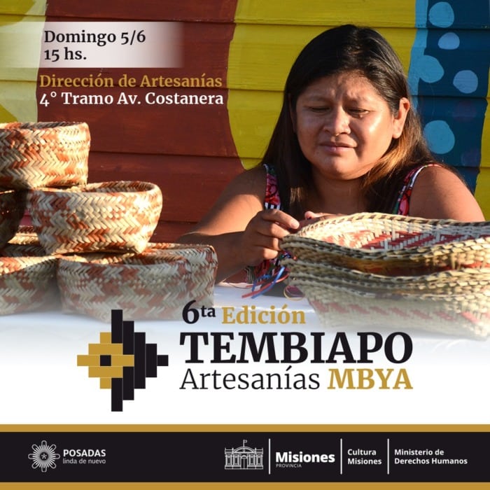 Realizarán la sexta edición de la Feria de Artesanías Mbya "Tembiapo" 1 2 - 6ta feria tembiapo - 1