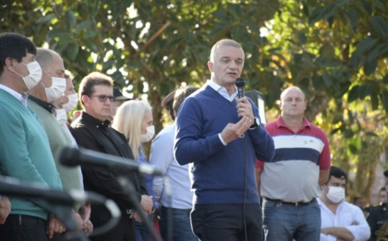 Arce acompañó el 76° aniversario de El Soberbio