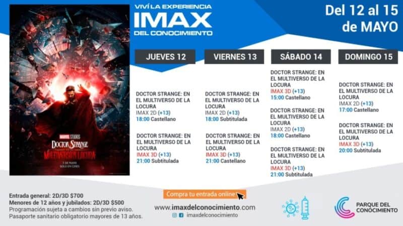 Cartelera IMAX - 1