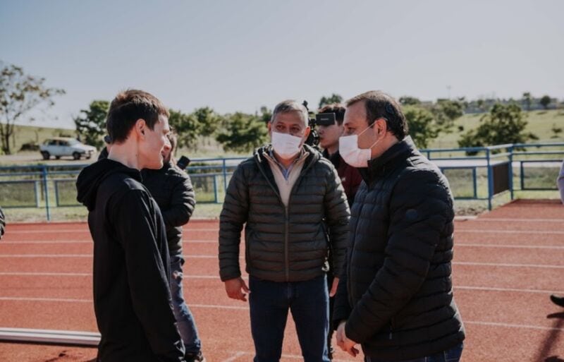 Herrera acompañó el lanzamiento de los Juegos Deportivos Misioneros: 