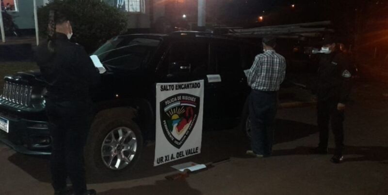 Arrestaron al hombre que arrastró con su camioneta a un perro en Salto Encantado