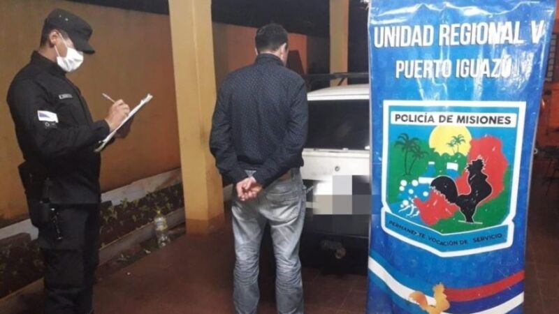 Recuperaron en Wanda un vehículo robado en Capioví y detuvieron al conductor