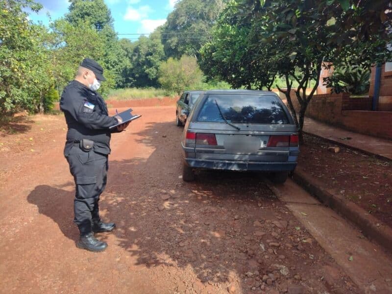 Secuestraron un vehículo con la verificación técnica falsificada en Puerto Rico