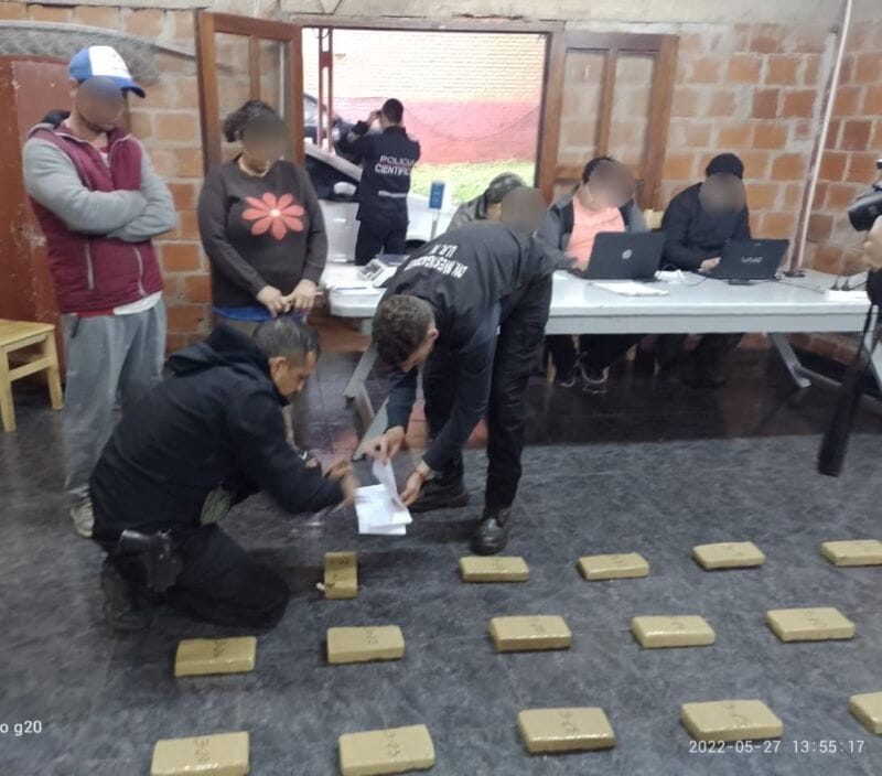 Capioví: secuestraron marihuana valuada en casi 8 millones de pesos