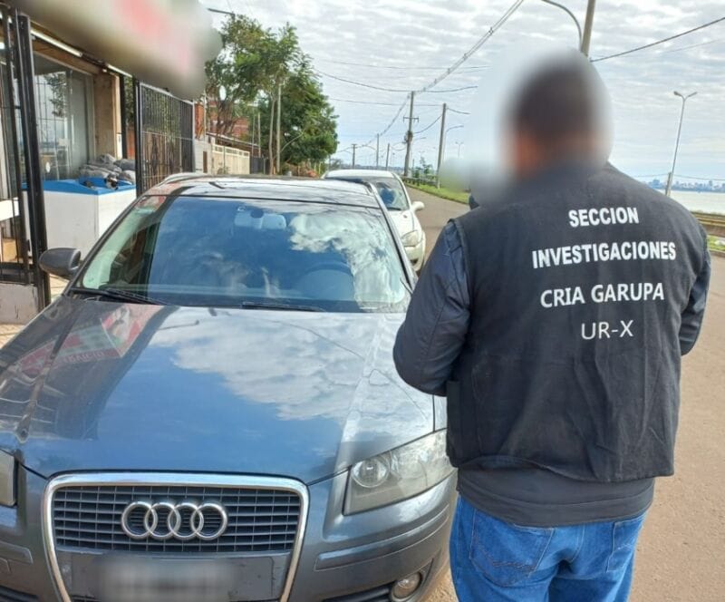 Garupá: secuestraron un auto robado en Buenos Aires
