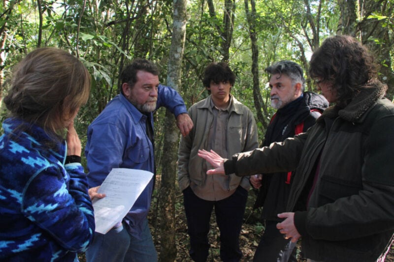 "La selva no existe", la nueva película que se filma en la provincia 9 18 - Machado y Sabina Buss ensayando - 17