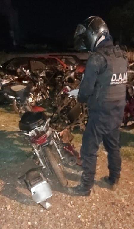 Motocicleta robada 1 1 - 1