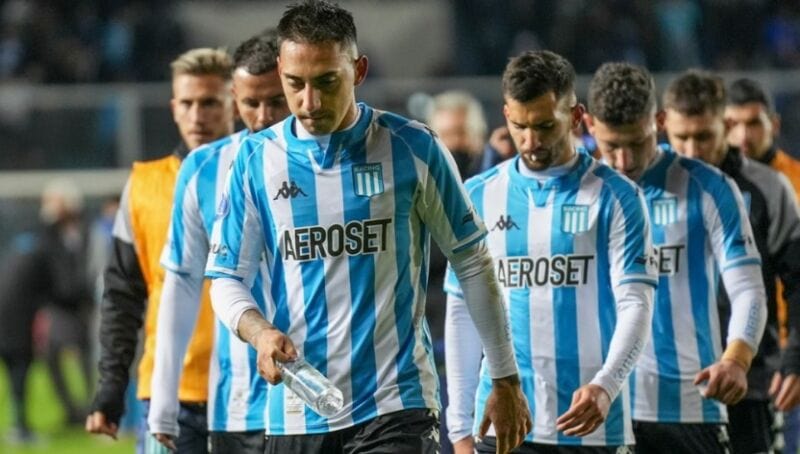 Racing perdió 1-0 y quedó eliminado en la Copa Sudamericana