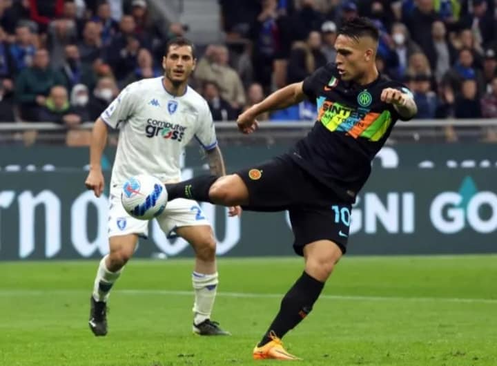 Fútbol de Italia: con dos goles de Lautaro Martínez, Inter venció a Empoli y es puntero