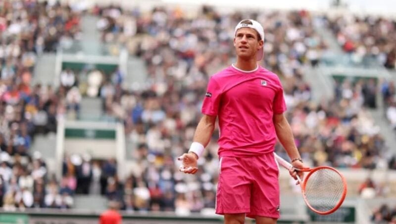 Schwartzman no pudo con la jerarquía de Djokovic y quedó eliminado de Roland Garros