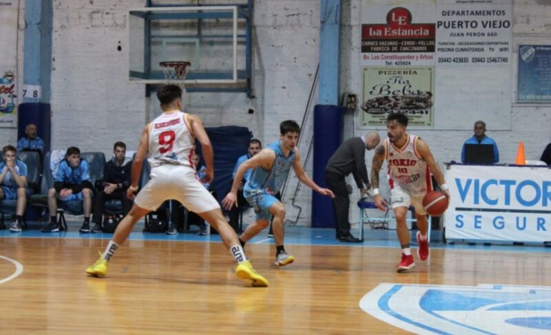 Básquet: Tokio pisó fuerte en Entre Ríos y venció a Regatas 79-71 por la ida de cuartos de la Liga Federal