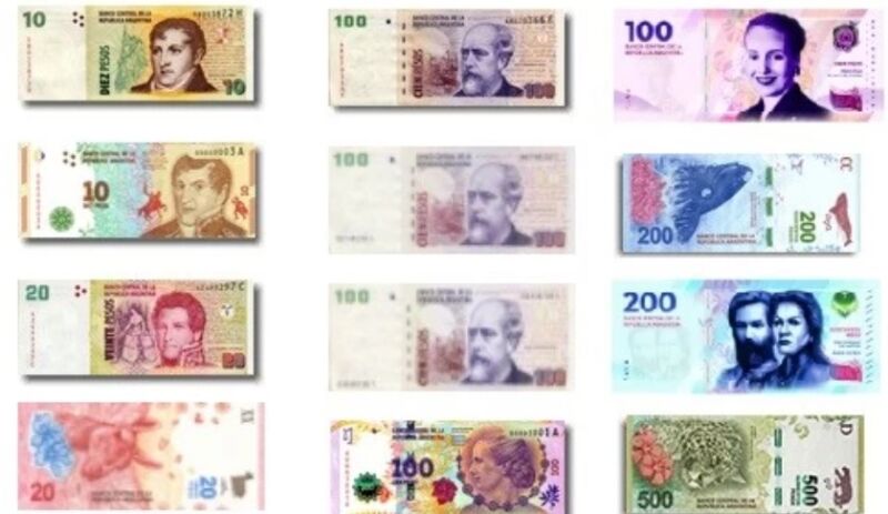 Con los nuevos billetes habrá 17 versiones distintas en circulación