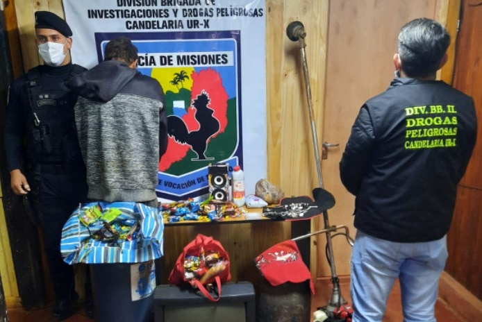 Recuperaron elementos robados en dos viviendas de Candelaria