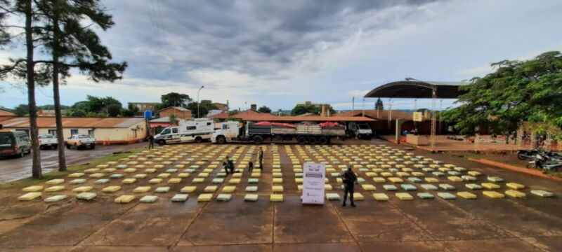 Oberá y Campo Grande: secuestraron más de 10 toneladas de marihuana