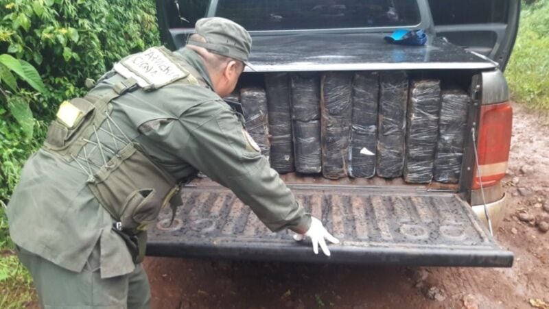 gendarmes incautan mas de 10 toneladas de marihuana en misiones 5 - 9