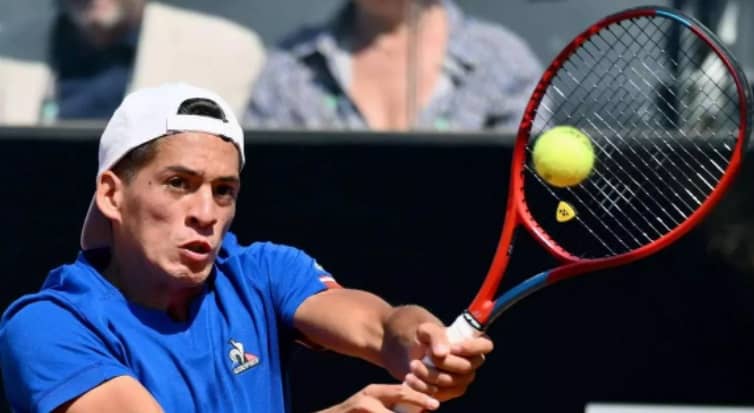 Báez no pudo ante el alemán Zverev y fue eliminado del Masters 1000 de Roma