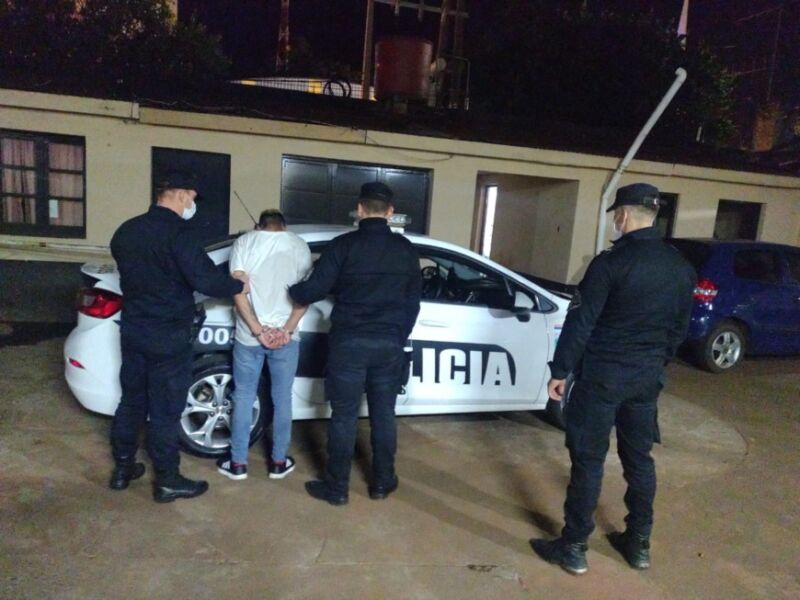 En Oberá detuvieron a un joven que habría apuñalado a otro