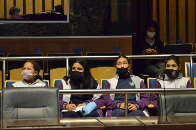 Visitas guiadas de estudiantes a la Legislatura: destacan que facilita un aprendizaje "más significativo" 10 20 - legislatura 1 - 19